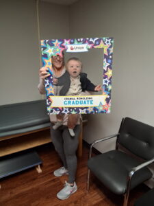 Aiden Cranial Remolding Helmet Graduation